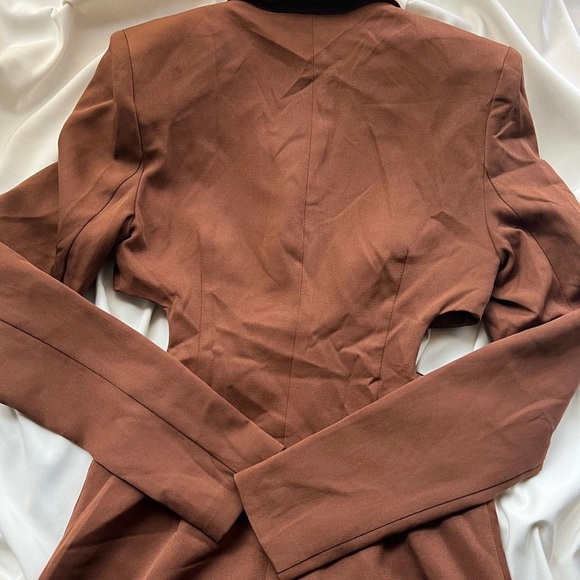 NWT Pretty Little Thing Brown Dress 🤎 - Picture 4 of 4